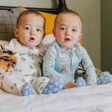 Zip-Up Footie Pajama - Tanner