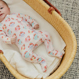 Convertible Zip-Up Footie - Elmo Heart Candies