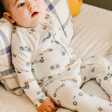 Zip-Up Footie Pajama - Speedster