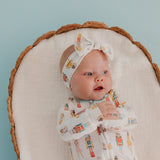 Zip-Up Footie Pajama - Juliet