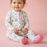 Zip-up Footie - Aria