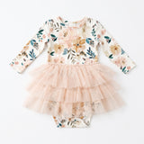Tulle Bodysuit Dress - Autumn
