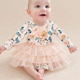 Tulle Bodysuit Dress - Autumn