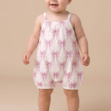 Muslin Bubble Romper - Bow My Gosh