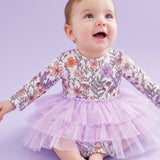 Tulle Bodysuit Dress - Flora