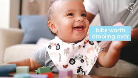 Baby Bandana Bibs - Timber