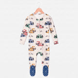 Zip-up Footie - Racer