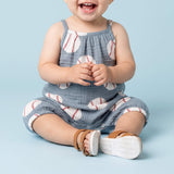 Muslin Bubble Romper - Slugger