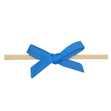 Ribbon Baby Bow - Blueberry