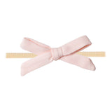 Ribbon Baby Bow - Blush