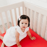 Premium Knit Fitted Crib Sheet - Mara