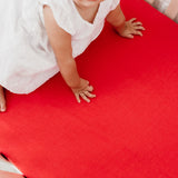 Premium Knit Fitted Crib Sheet - Mara