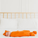 Knit Swaddle Blanket - Blaze