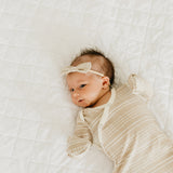 Bowtie Baby Bow - Clay