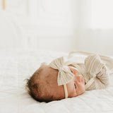 Bowtie Baby Bow - Clay