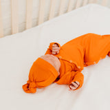 Top Knot Hat - Blaze