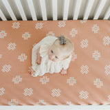 Premium Knit Fitted Crib Sheet - Mesa