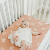 Premium Knit Fitted Crib Sheet - Mesa