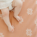 Premium Knit Fitted Crib Sheet - Mesa