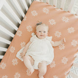 Premium Knit Fitted Crib Sheet - Mesa