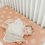Premium Knit Fitted Crib Sheet - Mesa