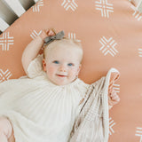 Premium Knit Fitted Crib Sheet - Mesa