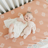 Premium Knit Fitted Crib Sheet - Mesa