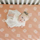 Premium Knit Fitted Crib Sheet - Mesa