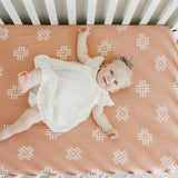 Premium Knit Fitted Crib Sheet - Mesa