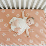 Premium Knit Fitted Crib Sheet - Mesa