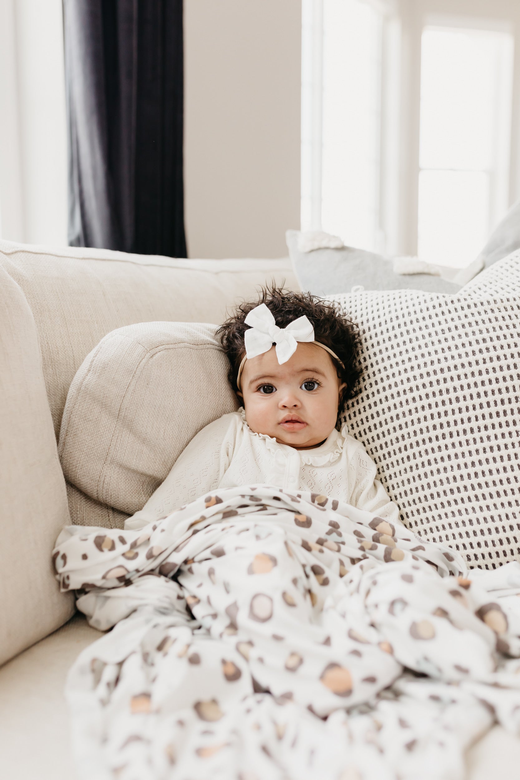 Copper pearl baby online blanket