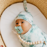 Knit Swaddle Blanket - Bahama
