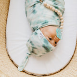Knit Swaddle Blanket - Bahama