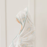 Premium Baby Knit Hooded Towel - Skye