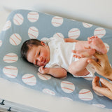 Premium Knit Diaper Changing Pad Cover - Slugger