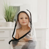 Premium Baby Knit Hooded Towel - Picasso