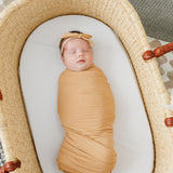 Ribbon Baby Bow - Dune