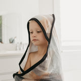 Premium Baby Knit Hooded Towel - Picasso
