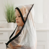 Premium Baby Knit Hooded Towel - Picasso