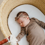 Ribbon Baby Bow - Gobi