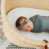 Bowtie Baby Bow - Slate