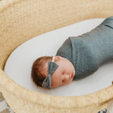 Bowtie Baby Bow - Slate