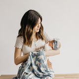 Knit Swaddle Blanket - Polar