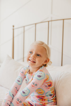 2pc Long Sleeve Pajama Set - Rad 2T | Copper Pearl