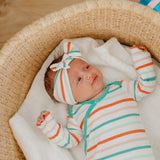 Newborn Knotted Gown - Tinsel