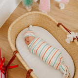 Knit Swaddle Blanket - Tinsel