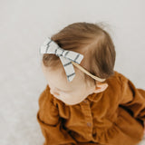 Ribbon Baby Bow - Ledger