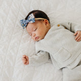 Bowtie Baby Bow - Meadow