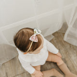 Bowtie Baby Bow - Olive