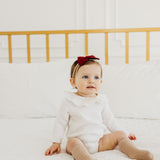 Classic Baby Bow - Ruby